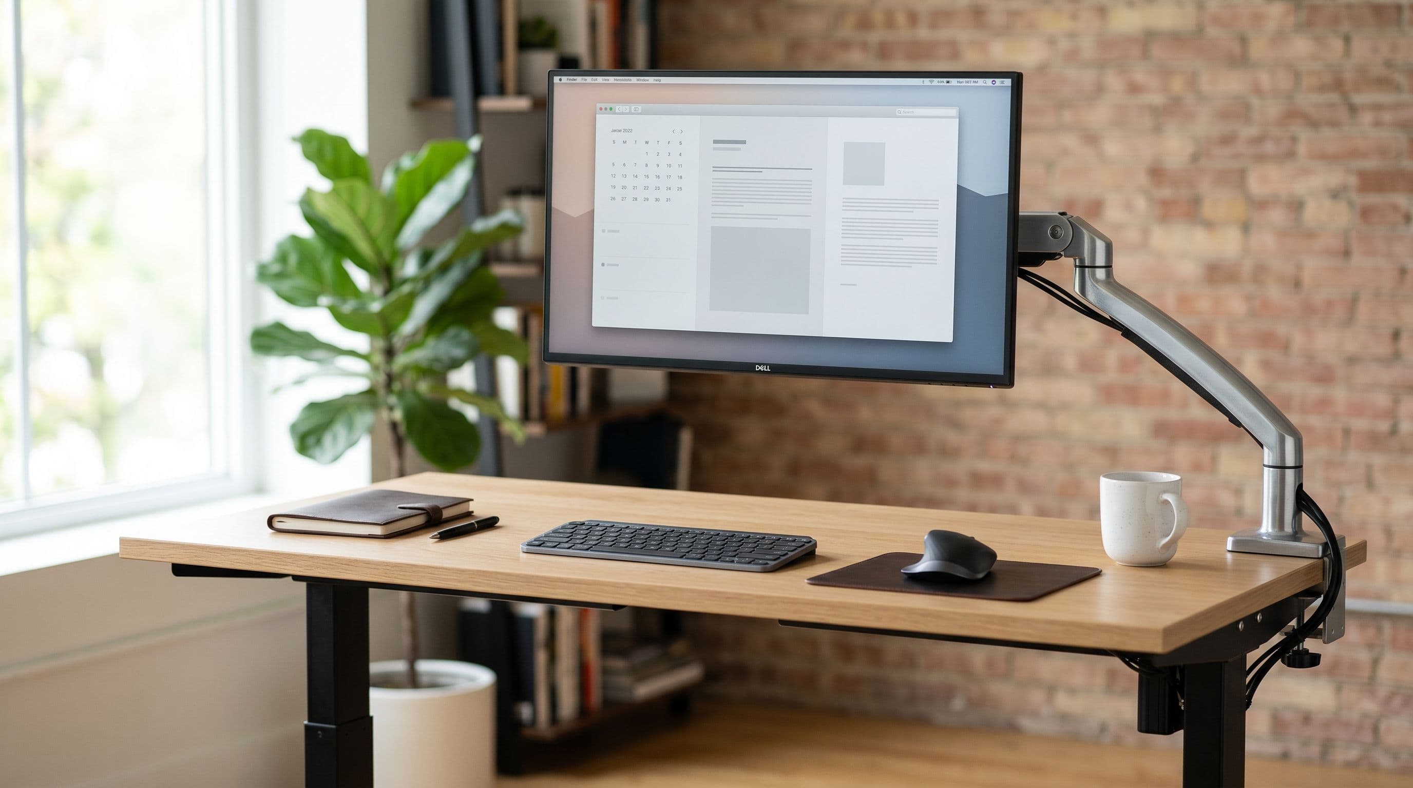 Standing Desk Monitor Setup: Wobble, Weight, and Placement